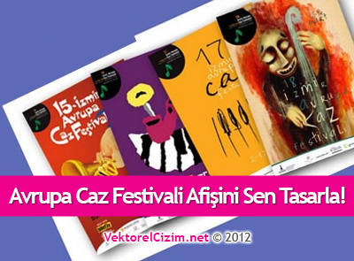 Avrupa Caz Festivali Afişini Sen Tasarla!