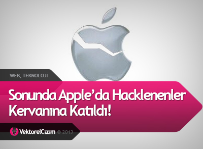 Apple’ı da Hacklediler!