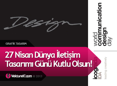 Dünya Tasarım Gününüz Kutlu Olsun!