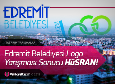 7 Bin TL Ödüllü Edremit Belediyesi Logo Tasarım Yarışması Sonucu