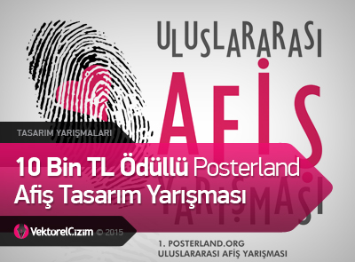 10 Bin TL Ödüllü Posterland Afiş Tasarım Yarışması