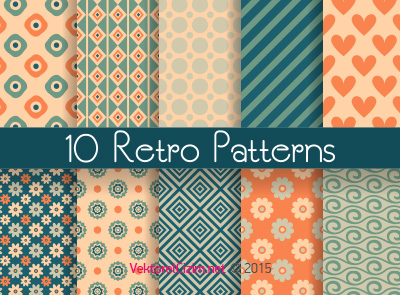 10 Retro Patterns